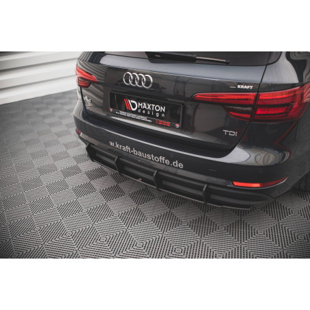 DIFFUSORE POSTERIORE street pro Audi A4 B9 (Cod. M-AUA4B9AVCNC-RS1B)