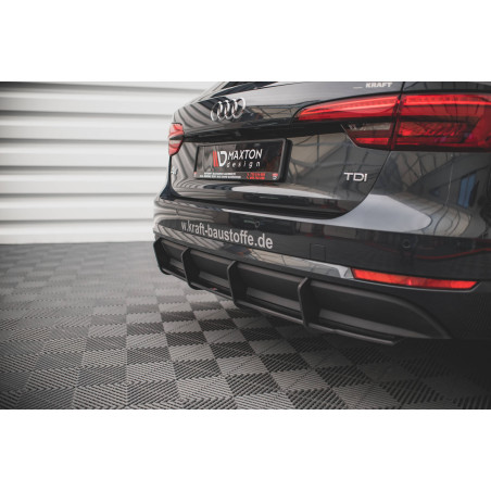 DIFFUSORE POSTERIORE street pro Audi A4 B9 (Cod. M-AUA4B9AVCNC-RS1B)