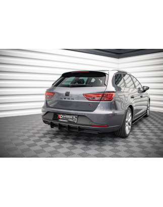DIFFUSORE POSTERIORE street pro Seat Leon FR Sportstourer Mk3 (Cod. M-SELE3FRSTCNC-RS1B)
