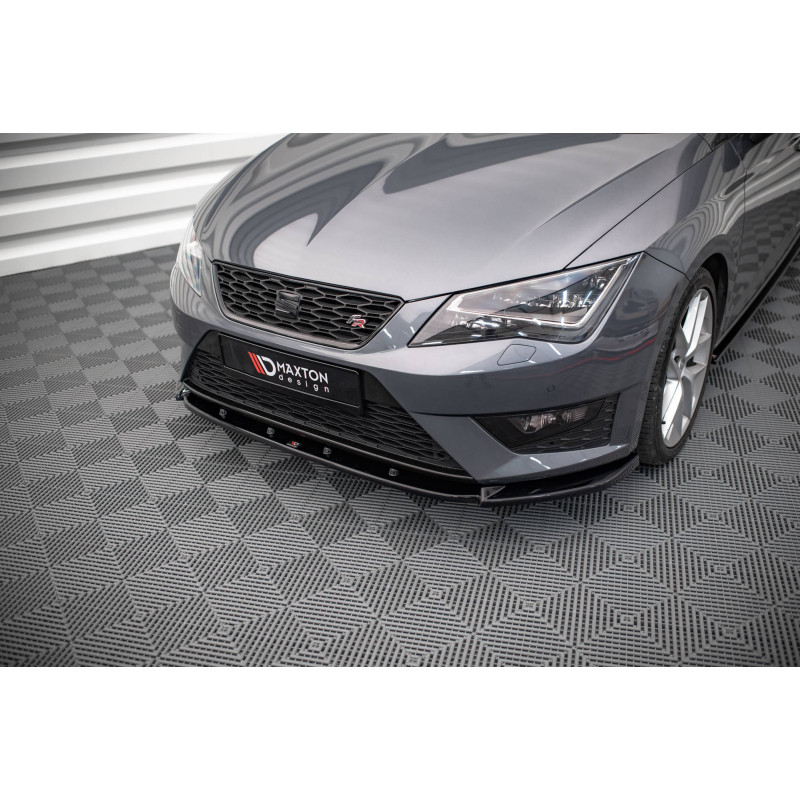 SPLITTER ANTERIORE V.1 Seat Leon FR / Cupra Mk3 (Cod. M-SE-LE-3-FR-ST-FD1G)