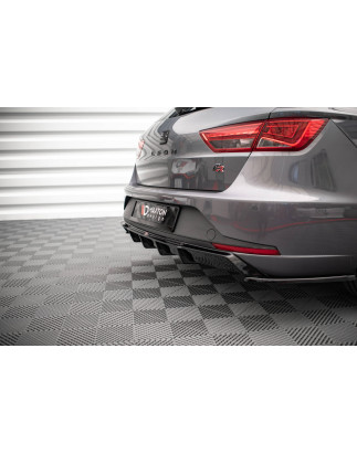 Sottoparaurti posteriore Seat Leon FR Sportstourer Mk3 (Cod. M-SE-LE-3-FR-ST-RS1G)
