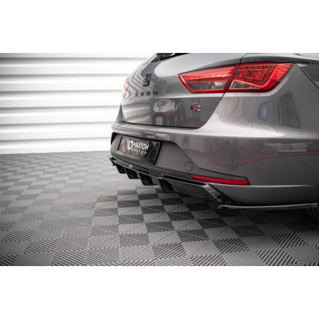 Sottoparaurti posteriore Seat Leon FR Sportstourer Mk3 (Cod. M-SE-LE-3-FR-ST-RS1G)