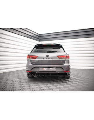 Sottoparaurti posteriore Seat Leon FR Sportstourer Mk3 (Cod. M-SE-LE-3-FR-ST-RS1G)