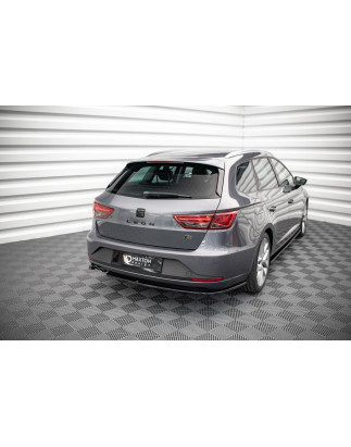 Splitters posteriori laterali V.1 Seat Leon FR Sportstourer Mk3 (Cod. M-SE-LE-3-FR-ST-RSD1G)
