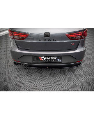 Splitters posteriori laterali V.1 Seat Leon FR Sportstourer Mk3 (Cod. M-SE-LE-3-FR-ST-RSD1G)