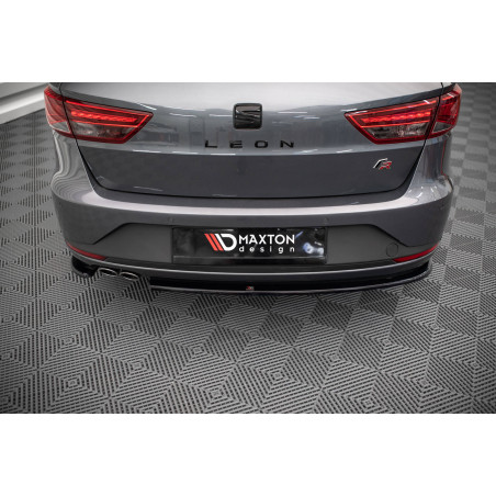 Splitters posteriori laterali V.1 Seat Leon FR Sportstourer Mk3 (Cod. M-SE-LE-3-FR-ST-RSD1G)