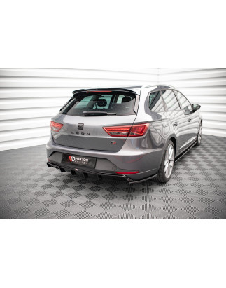 Splitters posteriori laterali V.2 Seat Leon FR Sportstourer Mk3 (Cod. M-SE-LE-3-FR-ST-RSD2G)