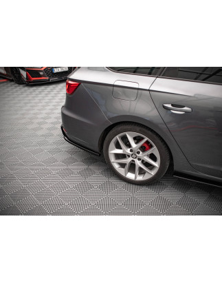 Splitters posteriori laterali V.2 Seat Leon FR Sportstourer Mk3 (Cod. M-SE-LE-3-FR-ST-RSD2G)
