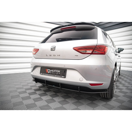 DIFFUSORE POSTERIORE street pro Seat Leon  Mk3 (Cod. M-SELE3CNC-RS1B)
