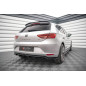 Splitter posteriore (con barre verticali) Seat Leon  Mk3 (Cod. M-SE-LE-3-RD1G+RD2G)
