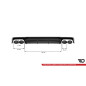 Sottoparaurti posteriore Audi A6 S-Line / S6 C8 / C8 Facelift (Cod. M-AU-A6-C8-SLINE-RS1G+RS1RG)