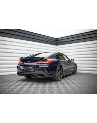 Splitter posteriore (con barre verticali) BMW 8 Gran Coupe M-Pack G16 (Cod. M-BM-M850-G16-GC-RD1G+RD
