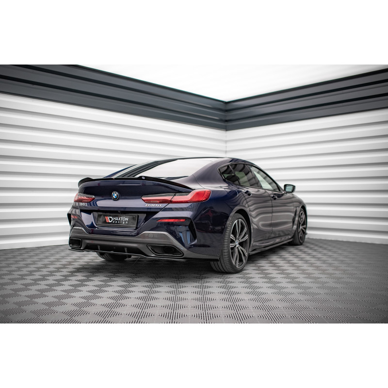 Splitter posteriore (con barre verticali) BMW 8 Gran Coupe M-Pack G16 (Cod. M-BM-M850-G16-GC-RD1G+RD