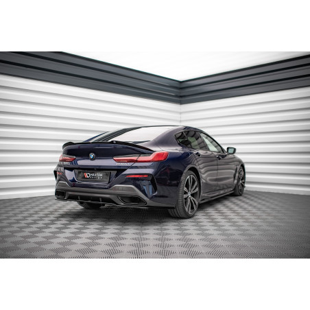 Splitter posteriore (con barre verticali) BMW 8 Gran Coupe M-Pack G16 (Cod. M-BM-M850-G16-GC-RD1G+RD