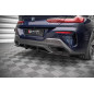 Splitter posteriore (con barre verticali) BMW 8 Gran Coupe M-Pack G16 (Cod. M-BM-M850-G16-GC-RD1G+RD