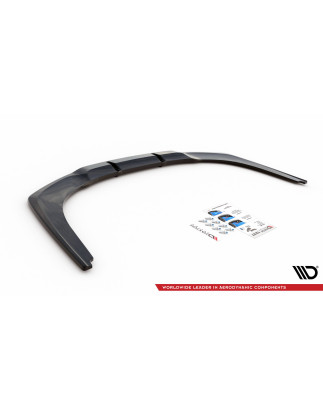 Splitter posteriore (con barre verticali) BMW 8 Gran Coupe M-Pack G16 (Cod. M-BM-M850-G16-GC-RD1G+RD