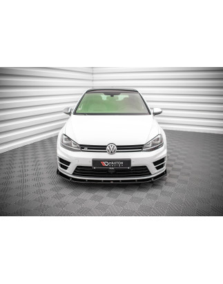 SPLITTER ANTERIORE V.4 Volkswagen Golf R / R-Line Mk7 (Cod. M-VW-GO-7-R-FD4G)