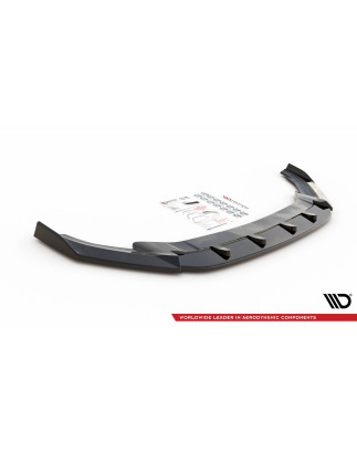 SPLITTER ANTERIORE V.4 Volkswagen Golf R / R-Line Mk7 (Cod. M-VW-GO-7-R-FD4G)