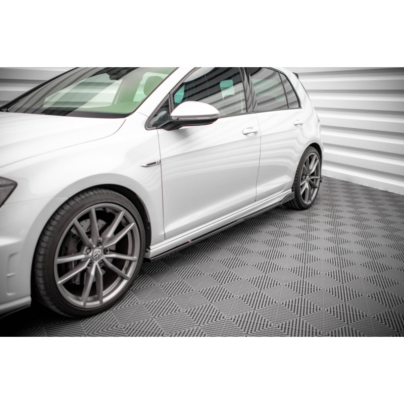 Diffusori minigonne V.2 Volkswagen Golf R / R-Line Mk7 (Cod. M-VW-GO-7-R-SD2G)
