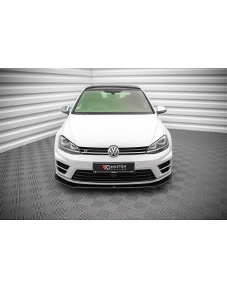 SPLITTER ANTERIORE street pro V.1 Volkswagen Golf R Mk7 (Cod. M-VWGO7RCNC-FD1B)