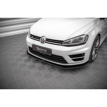 SPLITTER ANTERIORE street pro V.1 Volkswagen Golf R Mk7 (Cod. M-VWGO7RCNC-FD1B)
