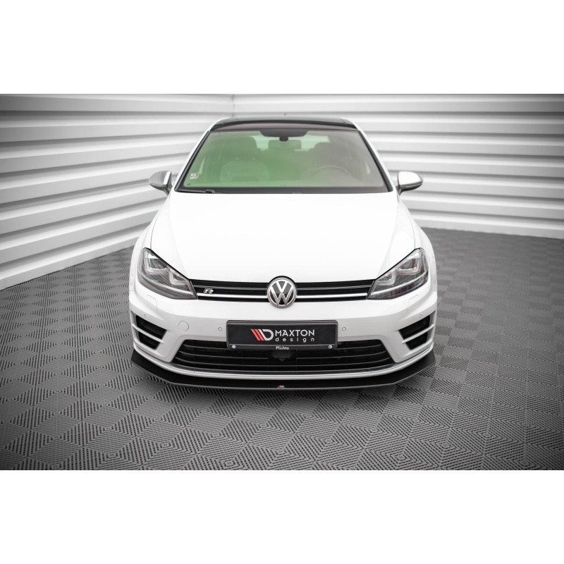 SPLITTER ANTERIORE street pro V.2 Volkswagen Golf R Mk7 (Cod. M-VWGO7RCNC-FD2B)