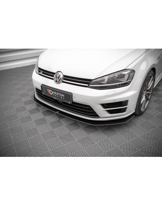 SPLITTER ANTERIORE street pro V.2 Volkswagen Golf R Mk7 (Cod. M-VWGO7RCNC-FD2B)
