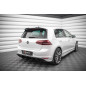 Splitters posteriori laterali Street Pro + Flaps Volkswagen Golf R Mk7 (Cod. M-VWGO7RCNC-RSD1B+RSF1G