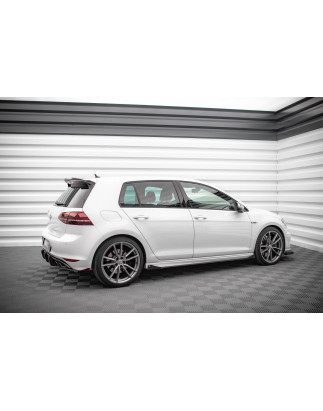 Diffusori minigonne street pro + Flaps Volkswagen Golf R Mk7 (Cod. M-VWGO7RCNC-SD1B+SRF1G)