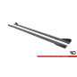 Diffusori minigonne street pro + Flaps Volkswagen Golf R Mk7 (Cod. M-VWGO7RCNC-SD1B+SRF1G)