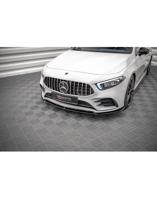 SPLITTER ANTERIORE V.4 Mercedes A35 AMG / AMG-Line W177 (Cod. M-ME-A-177-AMGLINE-FD1G)