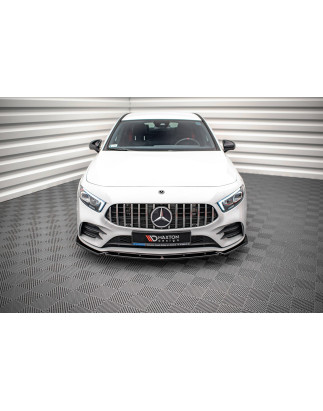SPLITTER ANTERIORE V.4 Mercedes A35 AMG / AMG-Line W177 (Cod. M-ME-A-177-AMGLINE-FD1G)