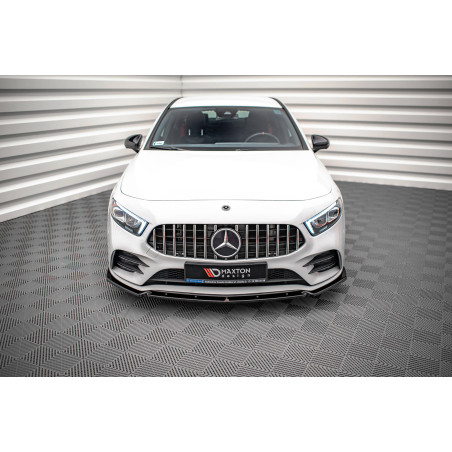 SPLITTER ANTERIORE V.4 Mercedes A35 AMG / AMG-Line W177 (Cod. M-ME-A-177-AMGLINE-FD1G)