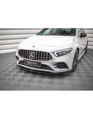 SPLITTER ANTERIORE V.5 Mercedes A35 AMG / AMG-Line W177 (Cod. M-ME-A-177-AMGLINE-FD2G)