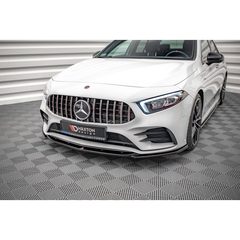SPLITTER ANTERIORE V.5 Mercedes A35 AMG / AMG-Line W177  (Cod. M-ME-A-177-AMGLINE-FD2G)