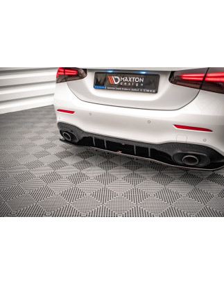 Splitter posteriore (con barre verticali) V.1 Mercedes A 35 AMG berlina V177 (Cod. M-ME-A-177-35-S-R
