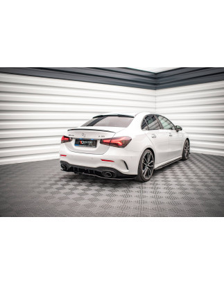 Splitter posteriore (con barre verticali) V.1 Mercedes A 35 AMG berlina V177 (Cod. M-ME-A-177-35-S-R