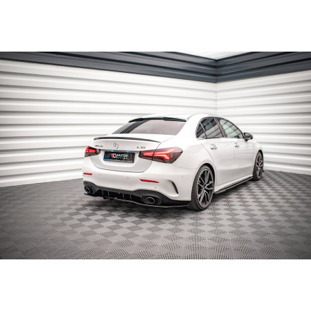 Splitter posteriore (con barre verticali) V.1 Mercedes A 35 AMG berlina V177 (Cod. M-ME-A-177-35-S-R