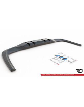 Splitter posteriore (con barre verticali) V.1 Mercedes A 35 AMG berlina V177 (Cod. M-ME-A-177-35-S-R
