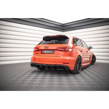 Sottoparaurti posteriore V.2  Audi RS3 Sportback 8V Facelift (Cod. M-AU-RS3-8VF-RS2GOO__OO)