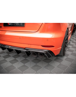 Sottoparaurti posteriore V.2  Audi RS3 Sportback 8V Facelift (Cod. M-AU-RS3-8VF-RS2GOO__OO)
