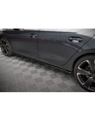 Diffusori minigonne street pro Cupra Leon ST /  Mk1 / Mk1 Facelift (Cod. M-CULE1CNC-SD1B)