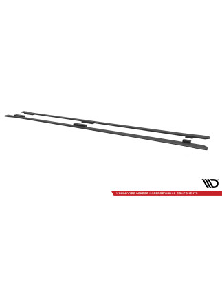 Diffusori minigonne street pro Cupra Leon ST /  Mk1 / Mk1 Facelift (Cod. M-CULE1CNC-SD1B)