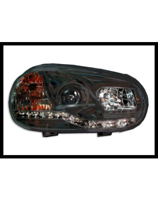 Fari Day Light Volkswagen Golf 4 Neri (Cod. E-FAW069)