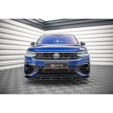 SPLITTER ANTERIORE V.1 Volkswagen Tiguan R / R-Line Mk2 Facelift (Cod. M-VW-TI-2F-R-FD1G+FD1RG)