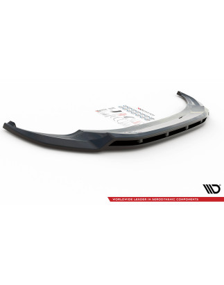 SPLITTER ANTERIORE V.1 Volkswagen Tiguan R / R-Line Mk2 Facelift (Cod. M-VW-TI-2F-R-FD1G+FD1RG)