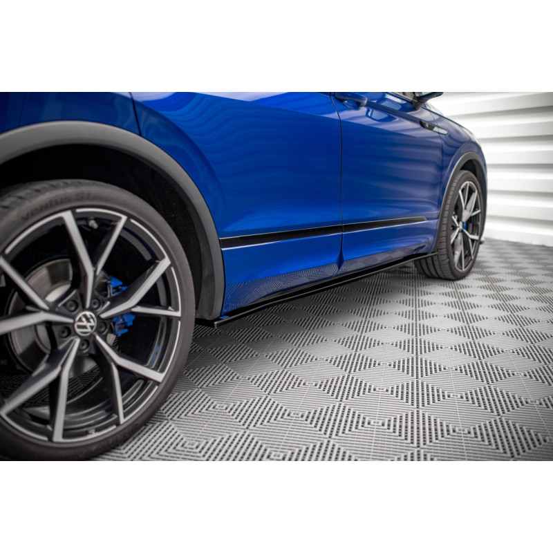Diffusori minigonne Volkswagen Tiguan R / R-Line Mk2 Facelift (Cod. M-VW-TI-2F-R-SD1G)
