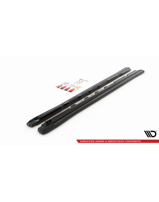 Diffusori minigonne Toyota RAV4 Mk5 (Cod. M-TO-RAV4-5-SD1G)