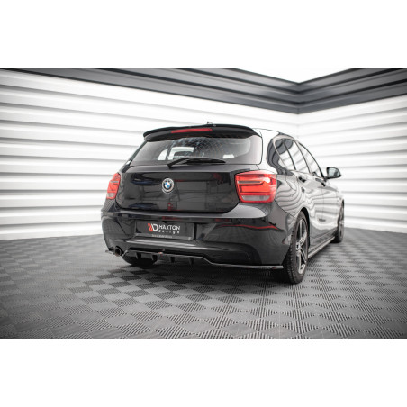 Splitter posteriore (con barre verticali) BMW 1 F20 (Cod. M-BM-1-F20-RSD1G+RD1G)