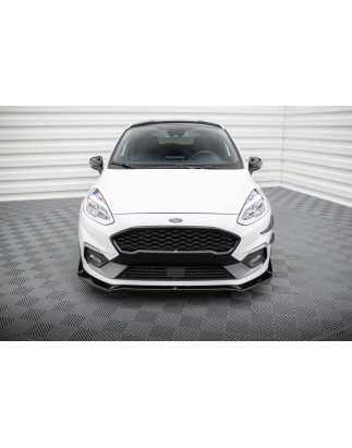 SPLITTER ANTERIORE V.4 + Flaps Ford Fiesta ST / ST-Line (Cod. M-FO-FI-8-STLINE-FD4G+FSF)